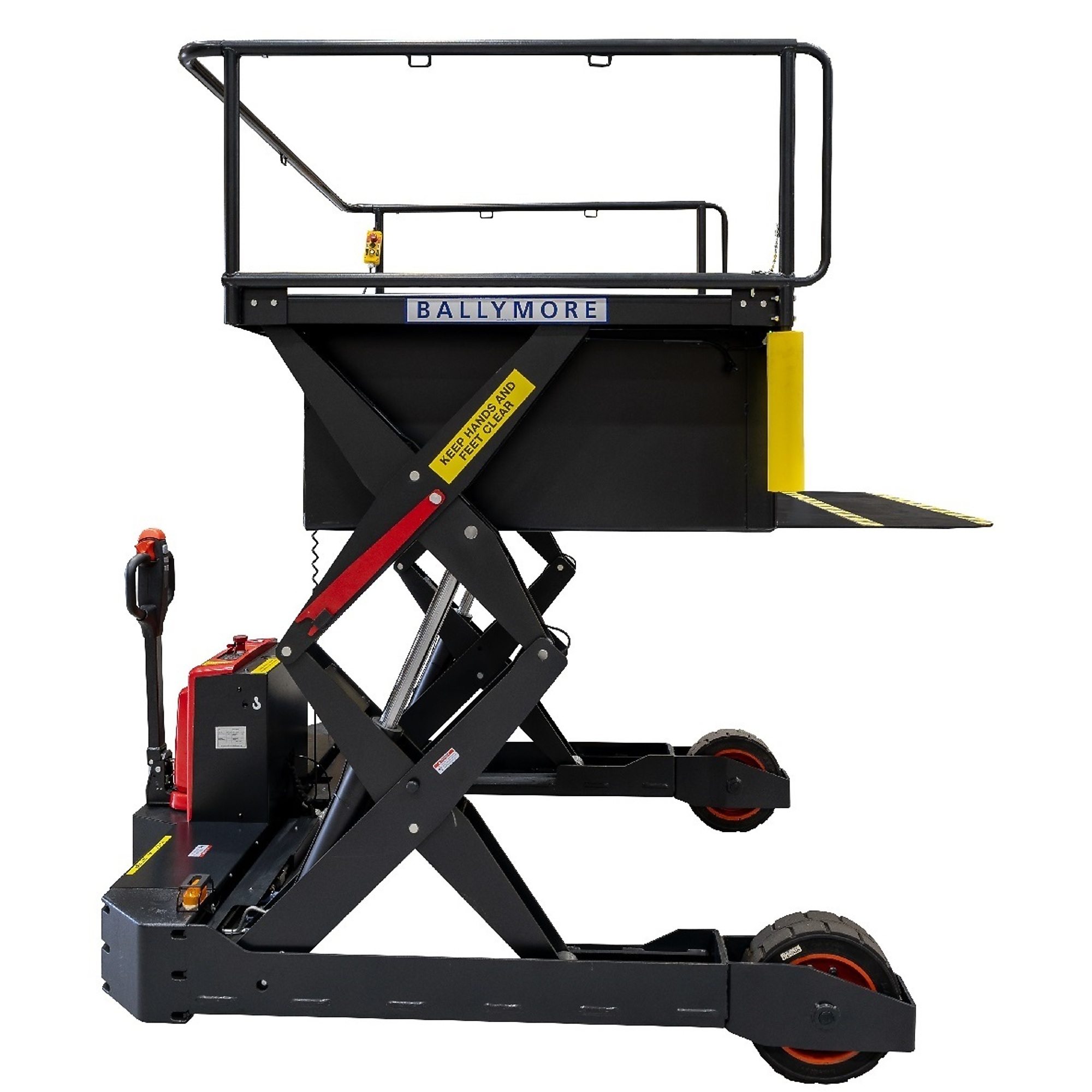 Ballymore, 5000lb Capacity, Fully Powered Portable Loading Dock, Electric, Volts 24 DC, Model# RT-PLD-5K